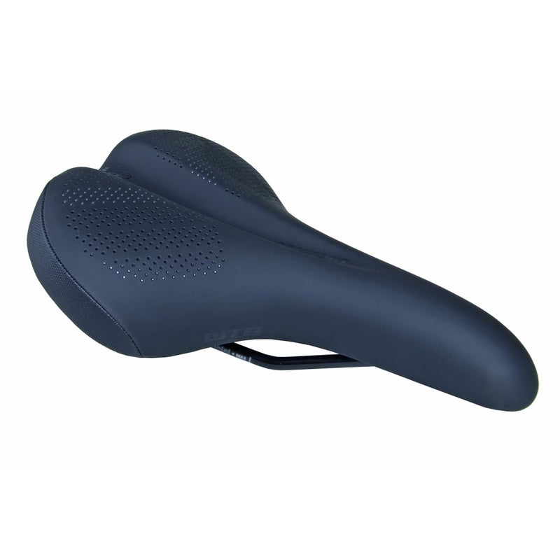 WTB Comfort Bike Seat (Saddle) - Extra Wide - Plush Thick Padding - Contoured Shape (Steel Rail) - Image 1